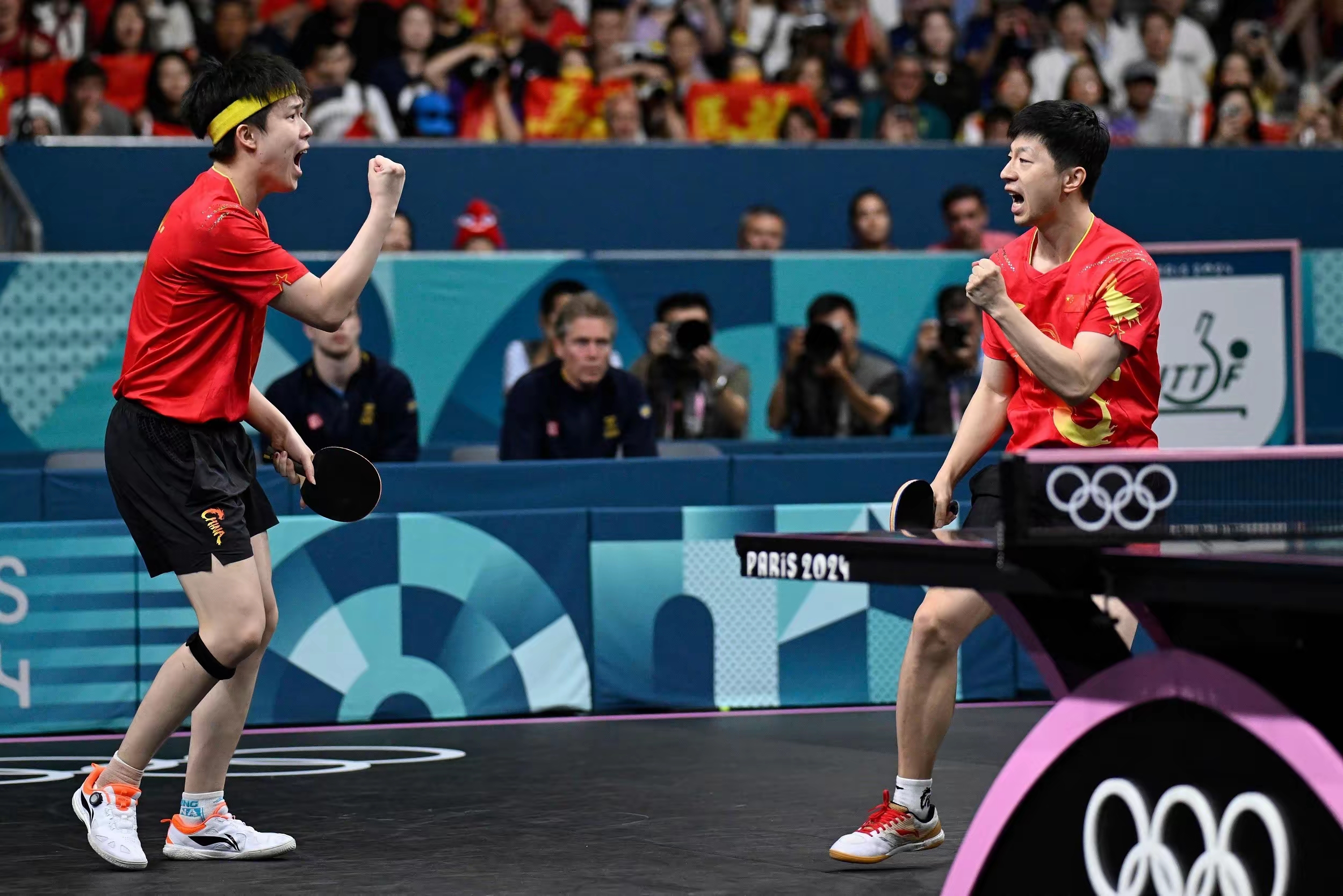 包含中国乒乓球队绝地反击德国乒乓球队，马龙惊艳世界的词条